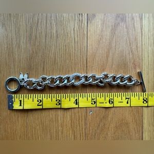 Victoria Secret Gold Tone Toggle Bracelet
